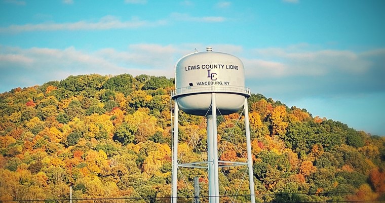Fall Water Tower